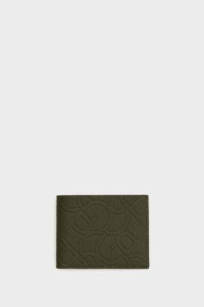 Purificacion Garci Men Tándem Fold Wallet Khaki Wallets