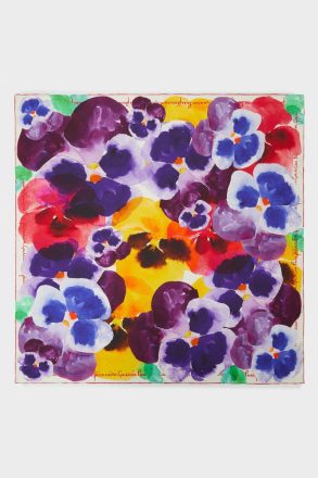 Purificacion Garci Multicolor Women Scarves Piensa Mal Y Acertarás 90 Silk Scarf