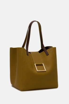 Purificacion Garci Olive Green Women Soho Shoulder Bag Shoulder Bags - Image 2