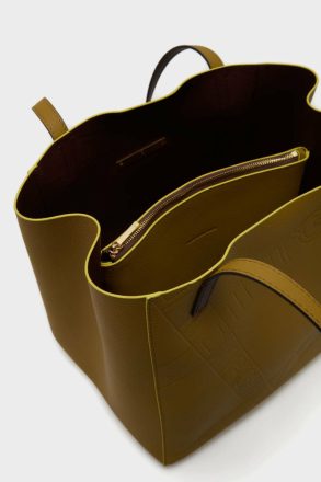 Purificacion Garci Olive Green Women Soho Shoulder Bag Shoulder Bags - Image 3