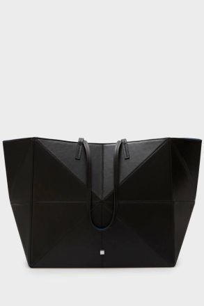 Purificacion Garci Origami Maxi Shoulder Bag Women Shoulder Bags Black - Image 5