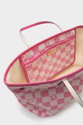 Purificacion Garci Pink/Beige Shoulder Bags Veracruz Shoulder Bag Women - Image 3