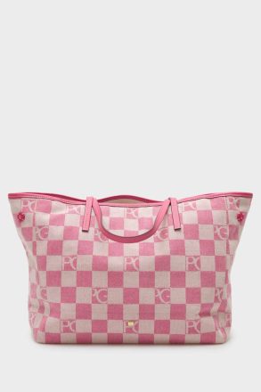 Purificacion Garci Pink/Beige Shoulder Bags Veracruz Shoulder Bag Women - Image 4