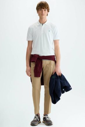Purificacion Garci Polo Shirts Piqué Polo Shirt White Men - Image 4