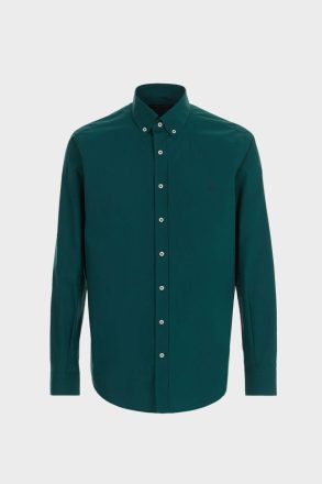 Purificacion Garci Poplin Shirt Men Shirts Bottle Green - Image 5