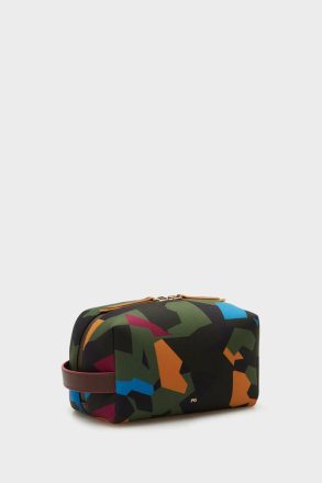 Purificacion Garci Pouches And Wash Bags Camouflage Neoprene Cube Wash Bag Multicolor Men - Image 2