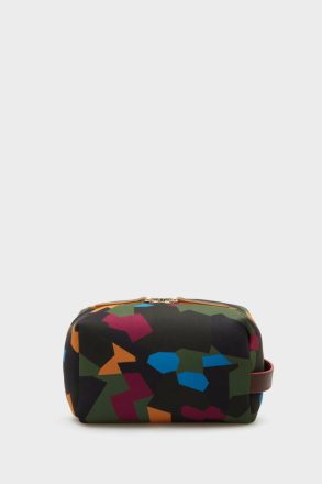 Purificacion Garci Pouches And Wash Bags Camouflage Neoprene Cube Wash Bag Multicolor Men - Image 4