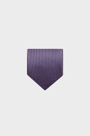 Purificacion Garci Purple Cube Silk Tie Men Ties