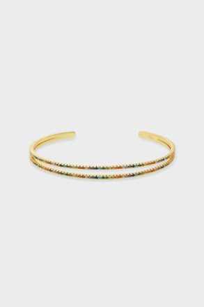 Purificacion Garci Radiant Bracelet Gold/Multicolor Women Bracelets