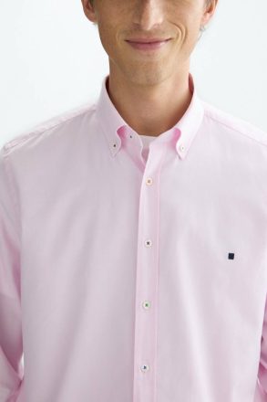 Purificacion Garci Shirts Oxford Shirt Pink Men - Image 2
