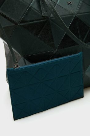 Purificacion Garci Shoulder Bags Origami Zipped Shoulder Bag Women British Green - Image 3
