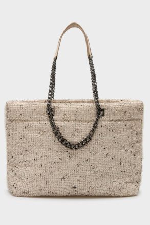 Purificacion Garci Shoulder Bags Women Gardenia Homenaje Acolchado Shoulder Bag