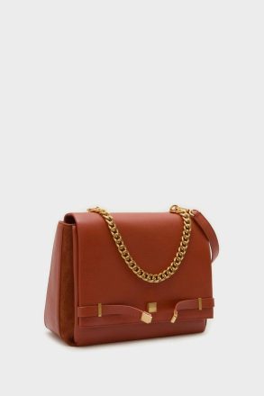 Purificacion Garci Shoulder Bags Women La Gran Manzana Shoulder Bag Orange - Image 2