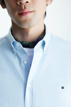Purificacion Garci Sky Blue Men Pg Tape Twill Shirt Shirts - Image 2
