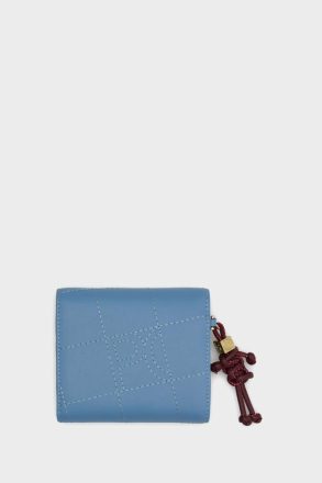 Purificacion Garci Small Wallets Sky Blue Cubi Fold Over Japanese Wallet Women - Image 3