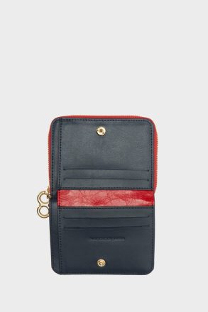 Purificacion Garci Small Wallets Women Red Bizcocho Zipped Japanese Wallet - Image 2