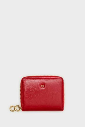 Purificacion Garci Small Wallets Women Red Bizcocho Zipped Japanese Wallet