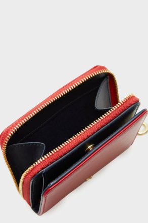 Purificacion Garci Small Wallets Women Red Bizcocho Zipped Japanese Wallet - Image 3