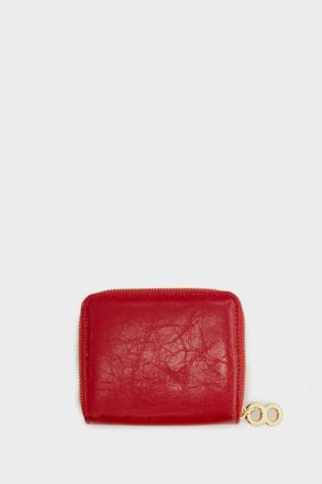Purificacion Garci Small Wallets Women Red Bizcocho Zipped Japanese Wallet - Image 4
