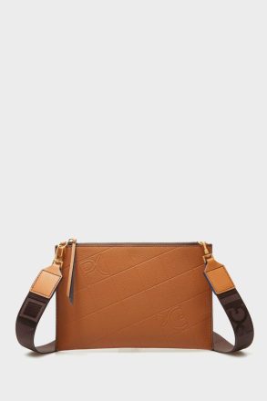 Purificacion Garci Tandem Cross Body Bag Women Cognac Crossbody Bags