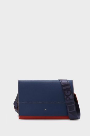 Purificacion Garci Tandem Flap Shoulder Bag Women Crossbody Bags Indigo Blue