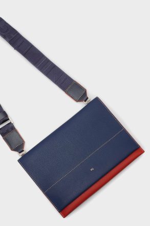 Purificacion Garci Tandem Flap Shoulder Bag Women Crossbody Bags Indigo Blue - Image 4
