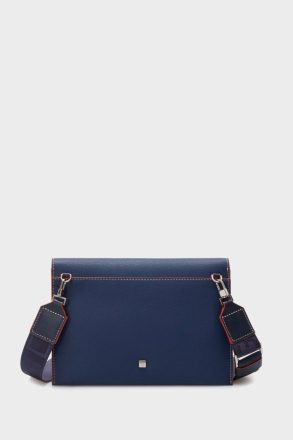 Purificacion Garci Tandem Flap Shoulder Bag Women Crossbody Bags Indigo Blue - Image 5