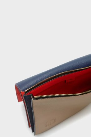 Purificacion Garci Tandem Flap Shoulder Bag Women Mandarin Orange Crossbody Bags - Image 3