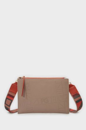 Purificacion Garci Taupe Crossbody Bags Tandem Crossbody Bag Women