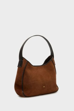 Purificacion Garci Toffee Women Shoulder Bags Algo Prestado Shoulder Bag - Image 2