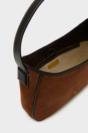 Purificacion Garci Toffee Women Shoulder Bags Algo Prestado Shoulder Bag - Image 3