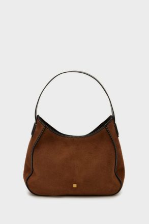 Purificacion Garci Toffee Women Shoulder Bags Algo Prestado Shoulder Bag - Image 4
