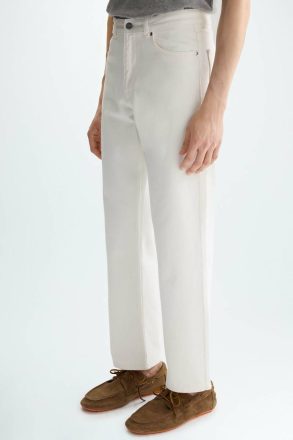 Purificacion Garci Trousers Ecru Men Relaxed Fit Jeans