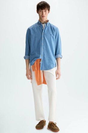 Purificacion Garci Trousers Ecru Men Relaxed Fit Jeans - Image 4