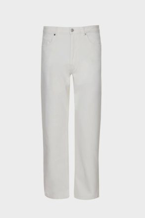 Purificacion Garci Trousers Ecru Men Relaxed Fit Jeans - Image 5