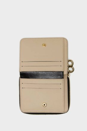 Purificacion Garci Women Bizcocho Zipped Japanese Wallet Black Small Wallets - Image 2