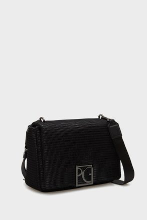 Purificacion Garci Women Black Shoulder Bags Homenaje Acolchado Shoulder Bag - Image 2