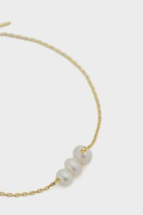 Purificacion Garci Women Bracelets Biwa Bracelet Gold/Pearl - Image 2