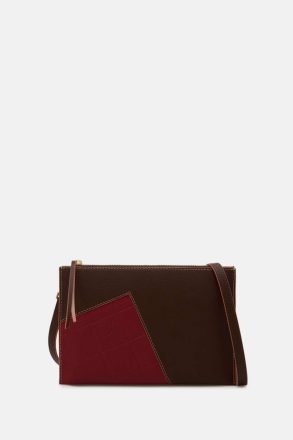 Purificacion Garci Women Dark Brown Tándem Crossbody Bag Crossbody Bags