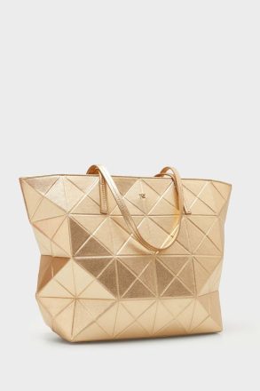 Purificacion Garci Women Gold/Black Origami Zipped Shoulder Bag Shoulder Bags - Image 2