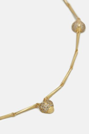 Purificacion Garci Women Gold/White Catarina Necklace Crystal - Image 2