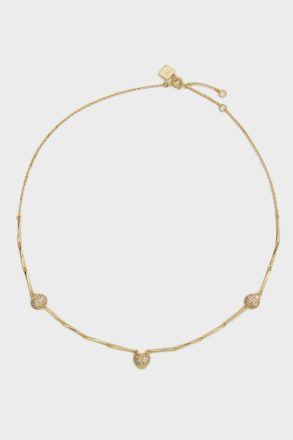 Purificacion Garci Women Gold/White Catarina Necklace Crystal