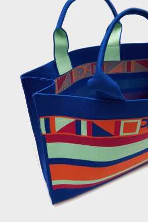 Purificacion Garci Women Klein Blue Handbags Market Bag Handbag - Image 3