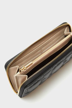 Purificacion Garci Women Large Wallets Black Granada Zipped American Wallet - Image 2