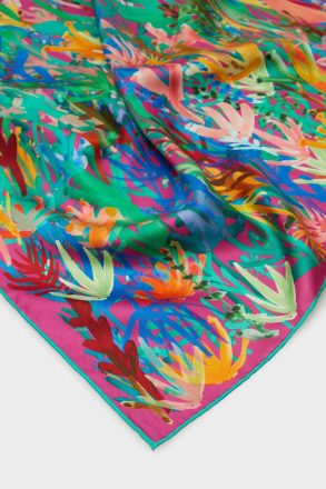 Purificacion Garci Women Multicolor Matisse Al Cubo 53 Bandana Scarves - Image 2