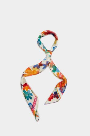 Purificacion Garci Women Multicolor Scarves Florianopolis 90 Silk Scarf - Image 2