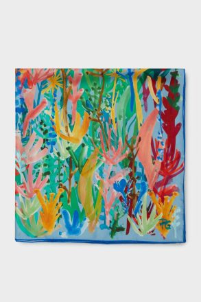 Purificacion Garci Women Multicolor Scarves Matisse Al Cubo 90 Silk Scarf - Image 3