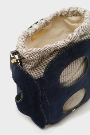 Purificacion Garci Women Navy Crossbody Bags Ocho Bucket Bag - Image 3