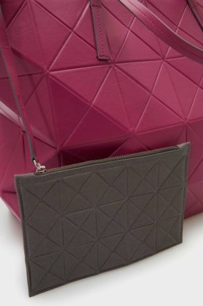 Purificacion Garci Women Origami Zipped Shoulder Bag Shoulder Bags Magenta - Image 3