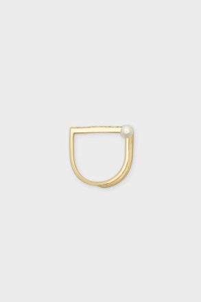Purificacion Garci Women Radiant Pearl Ring Gold Pearl - Image 3
